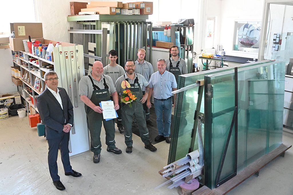 30 Jahre Glas Bär Team