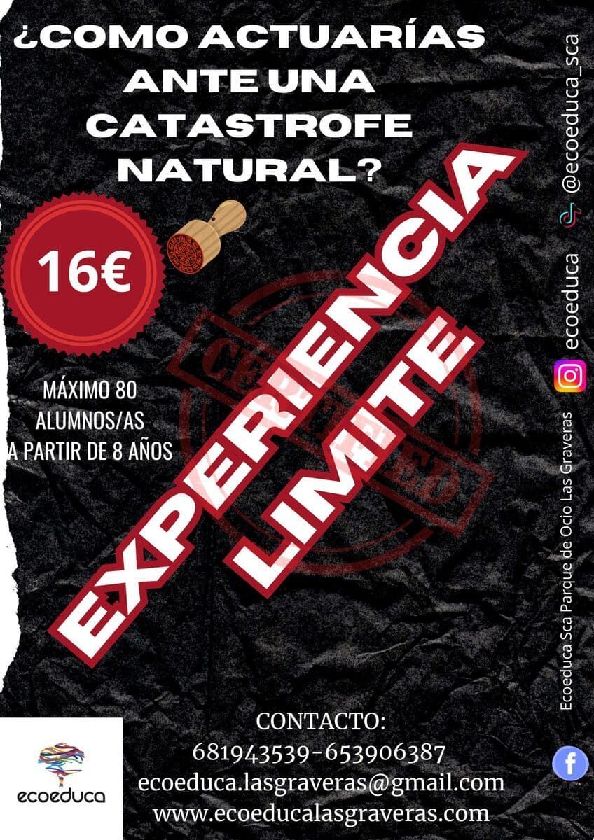 Un cartel que dice experiencia limitada.