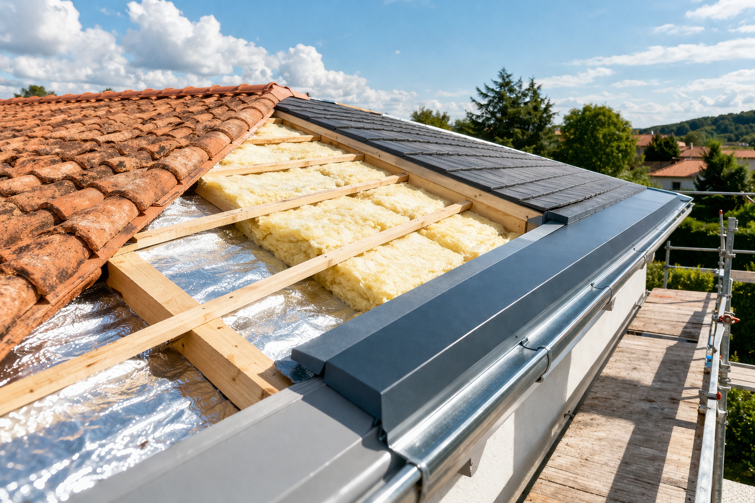 Isolation de toiture