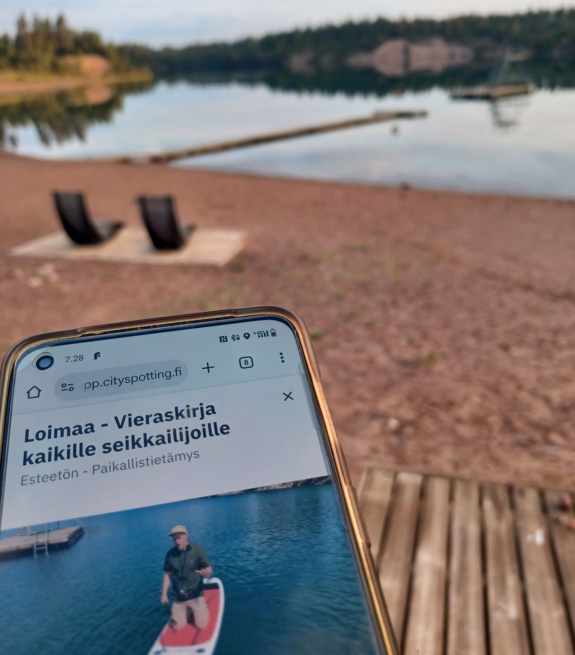Kuva Melliläjärven Cityspotting kohteesta
