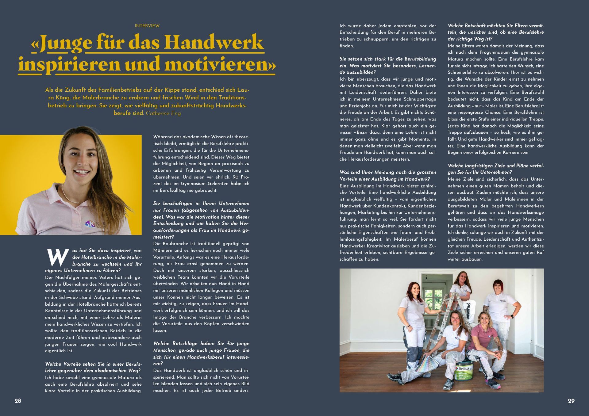 BASELLAND SKILLS | 
DAS MAGAZIN FÜR EINE STARKE BERUFSBILDUNG
