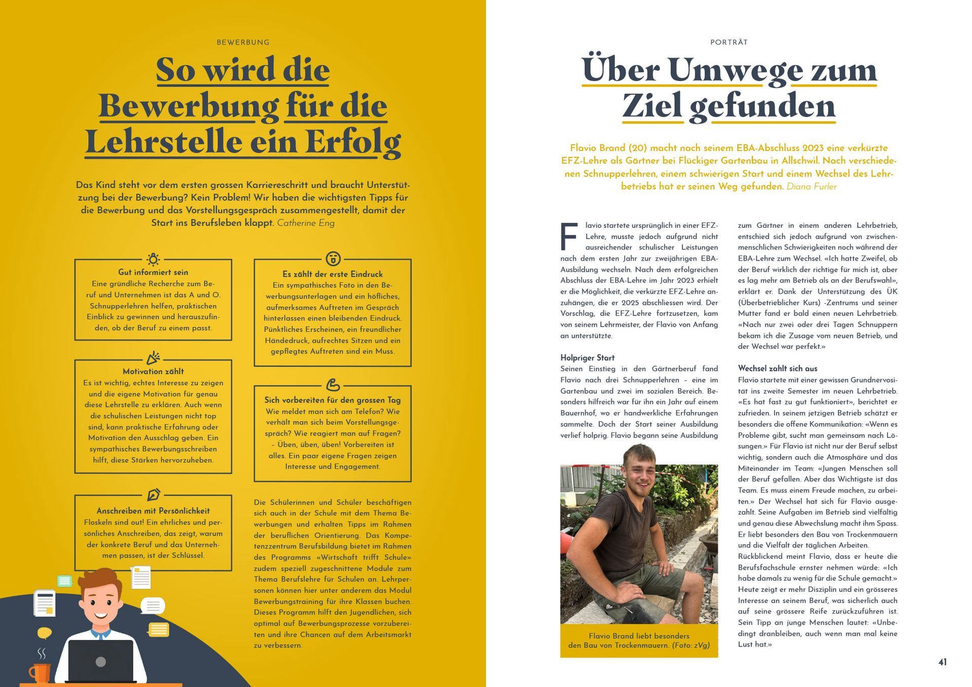 BASELLAND SKILLS | 
DAS MAGAZIN FÜR EINE STARKE BERUFSBILDUNG
