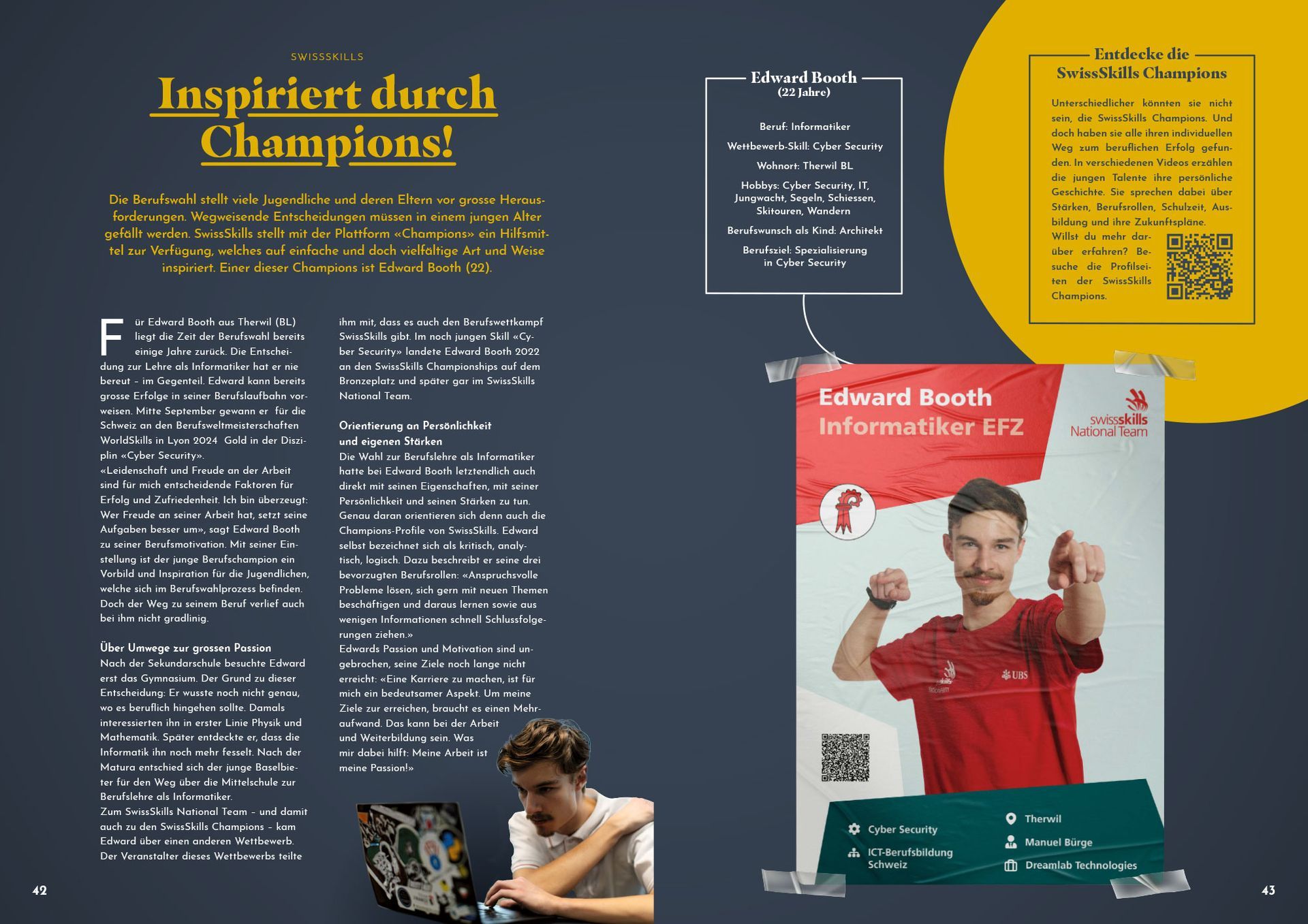 BASELLAND SKILLS | 
DAS MAGAZIN FÜR EINE STARKE BERUFSBILDUNG