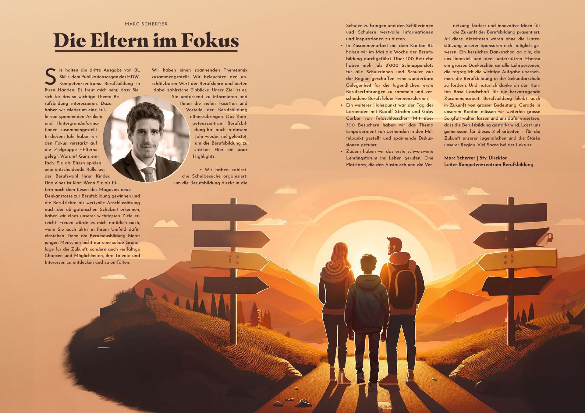 BASELLAND SKILLS | 
DAS MAGAZIN FÜR EINE STARKE BERUFSBILDUNG