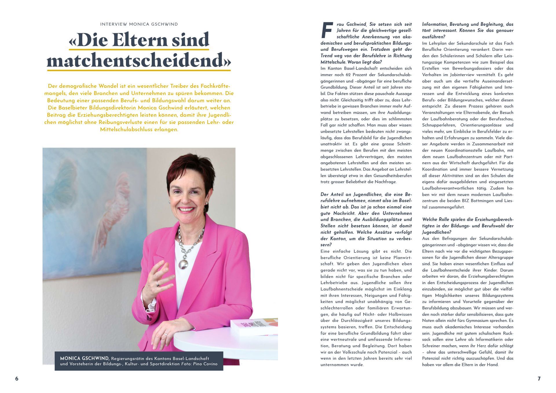 BASELLAND SKILLS | 
DAS MAGAZIN FÜR EINE STARKE BERUFSBILDUNG