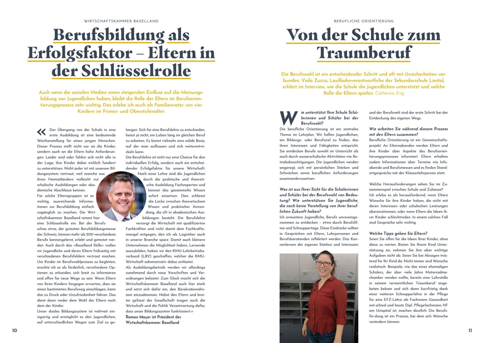 BASELLAND SKILLS | 
DAS MAGAZIN FÜR EINE STARKE BERUFSBILDUNG