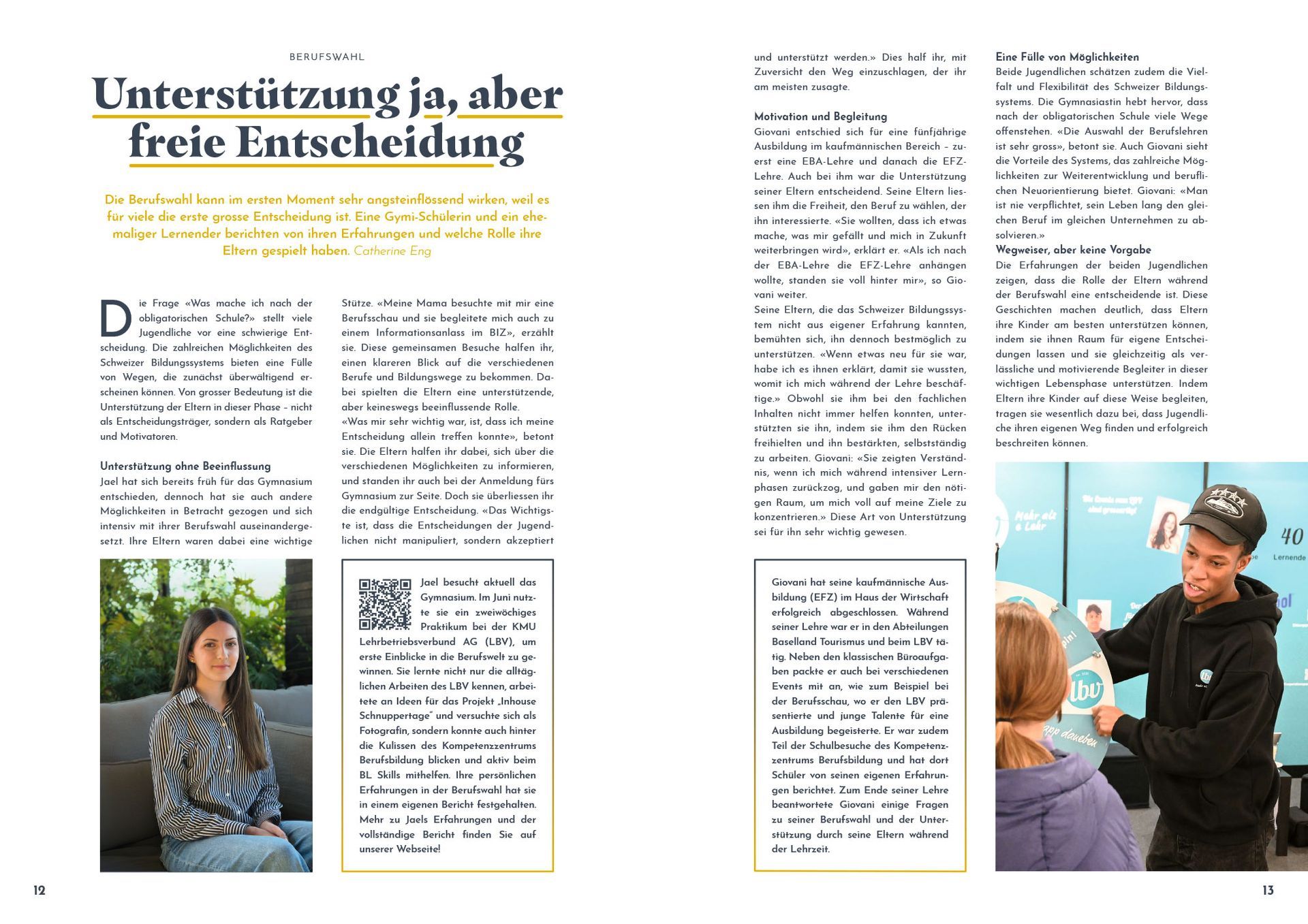 BASELLAND SKILLS | 
DAS MAGAZIN FÜR EINE STARKE BERUFSBILDUNG