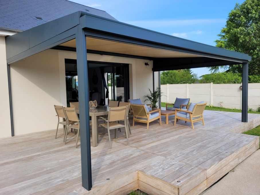 Pose de pergola pour un particulier d'Orléans