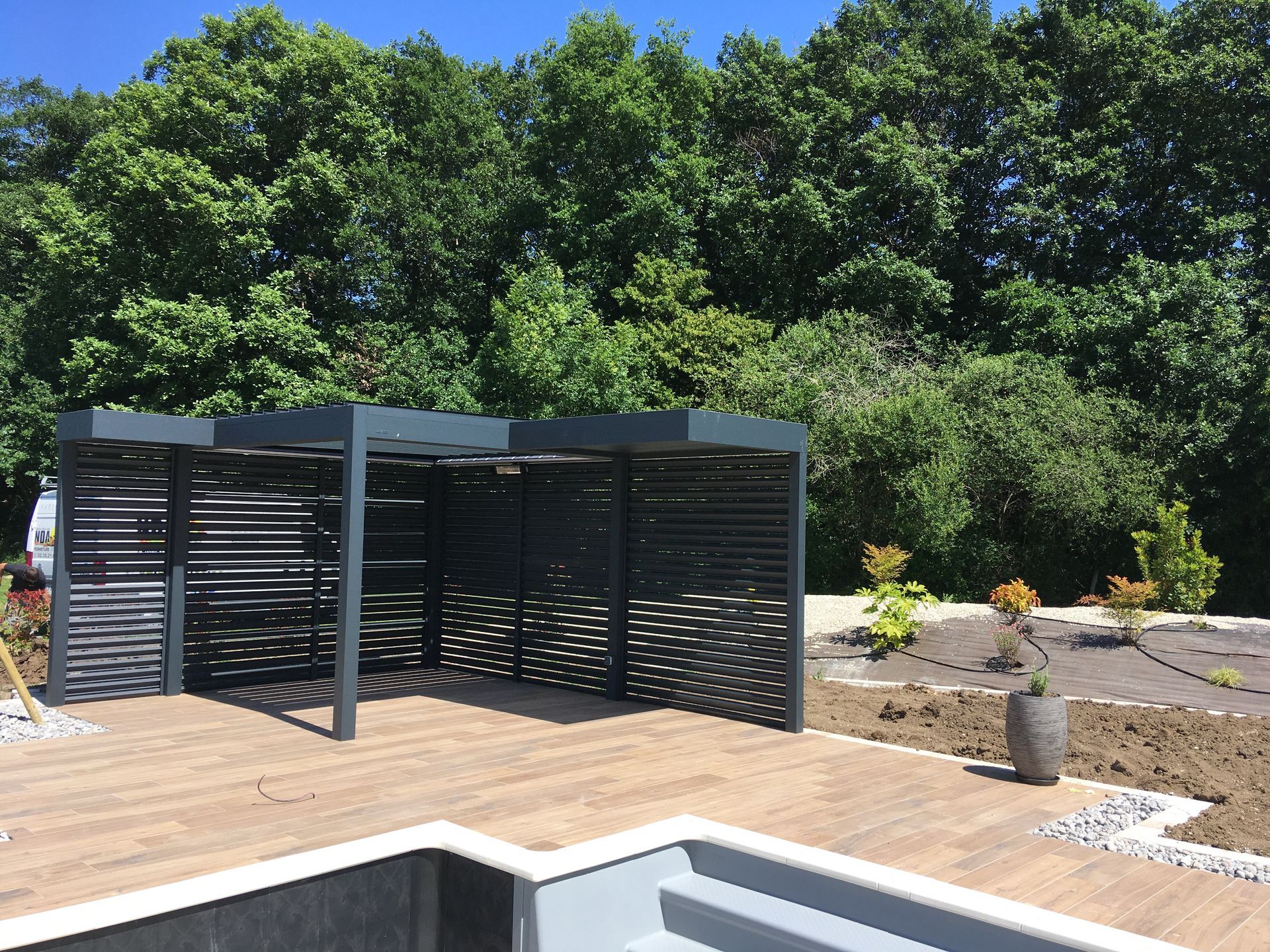 Construction de carport