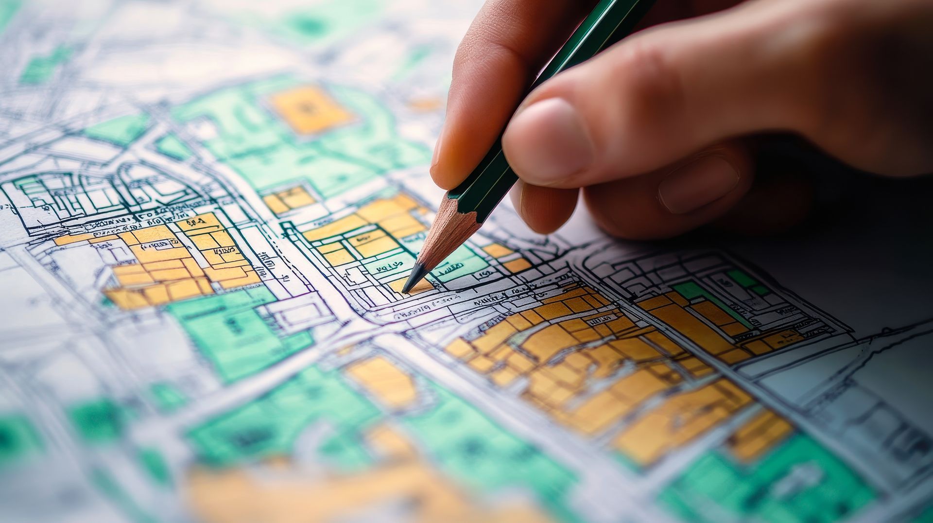 Plan de division de terrain