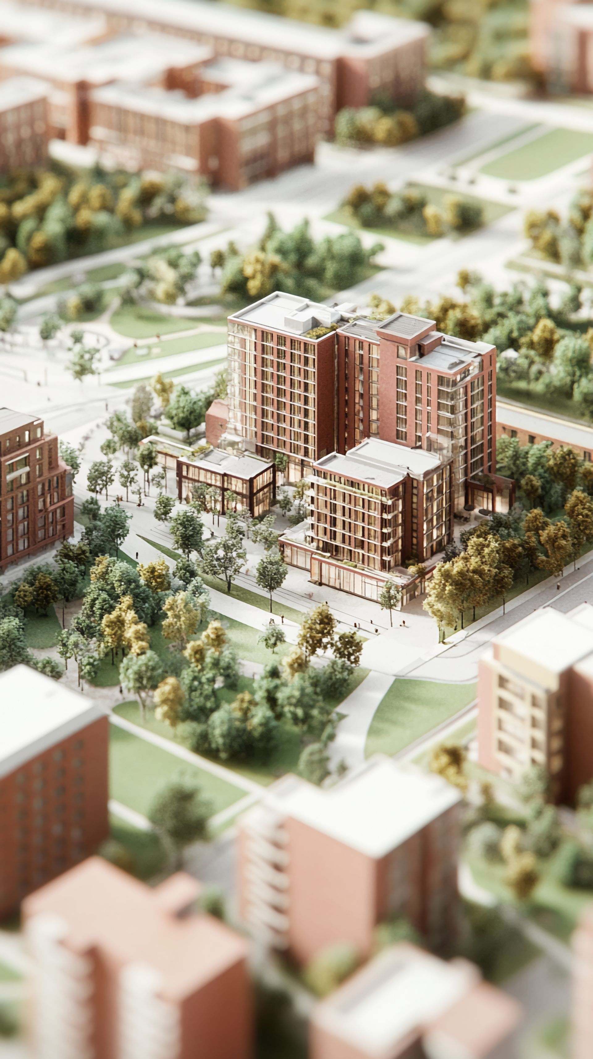 Plan d'urbanisation en 3D