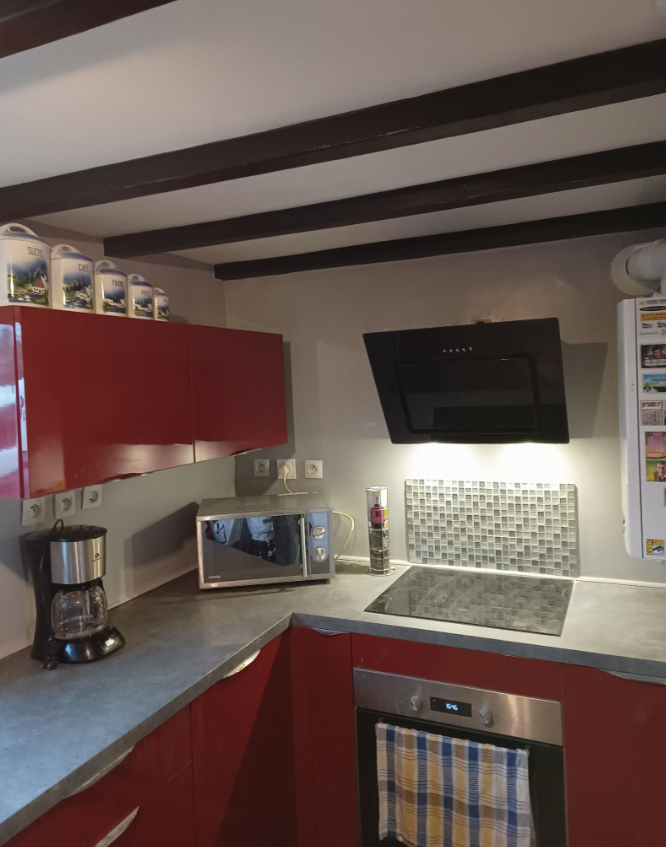 Murs et plafonds repeints