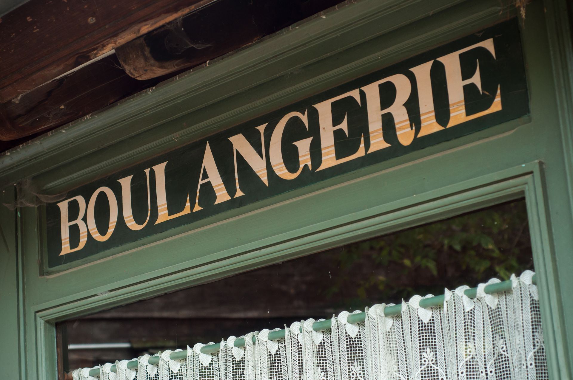 Lettrage pour enseigne de boulangerie