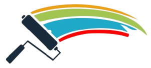 Rouleau de peinture et couleurs