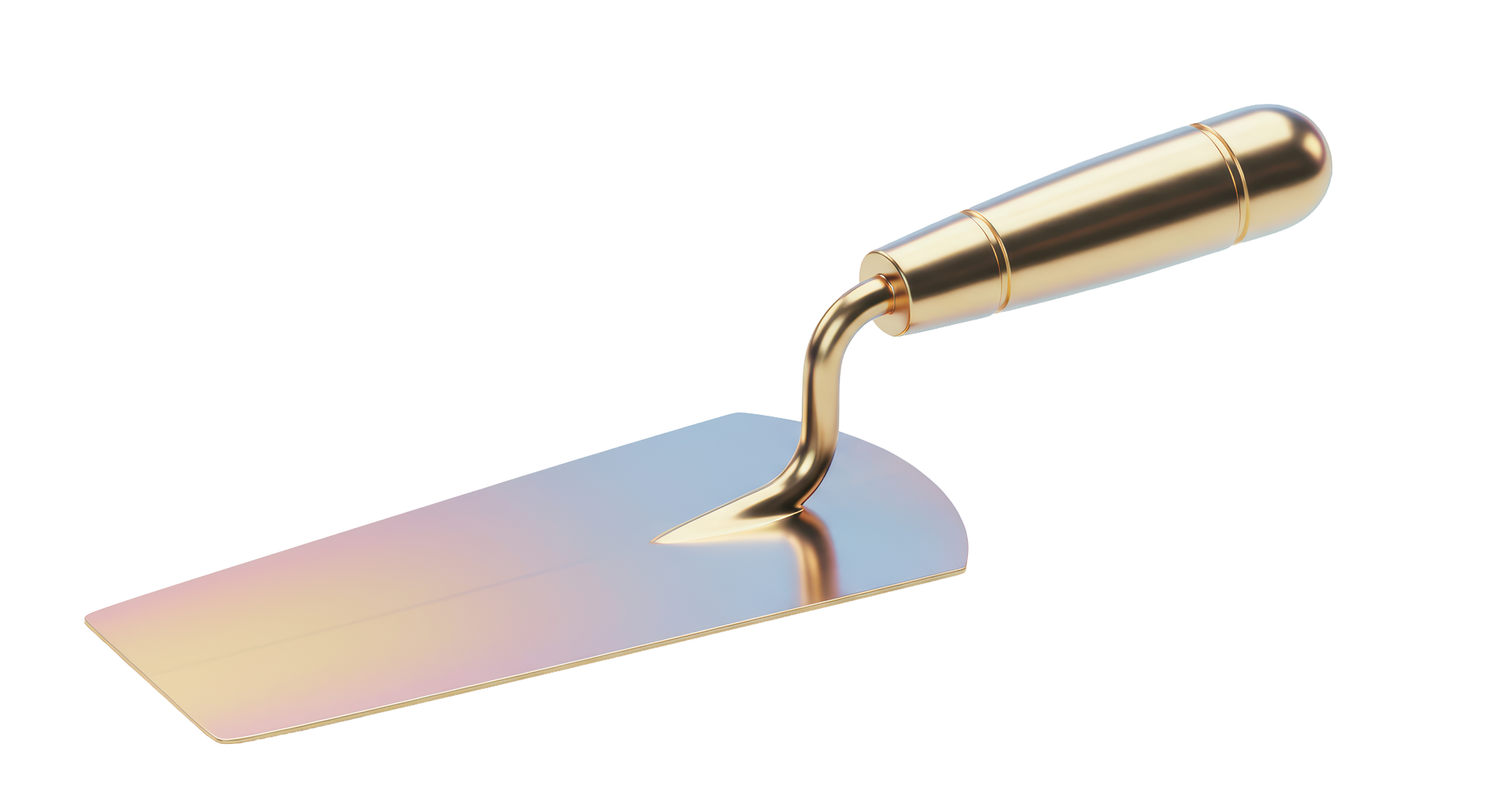 Truelle, spatule pour pose d'enduit