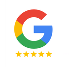 Logo Google avec étoiles