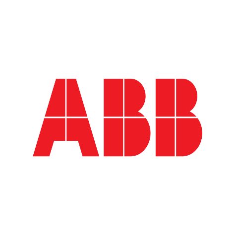 Das ABB-Logo ist rot auf weißem Hintergrund.