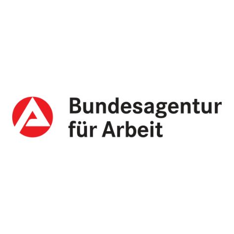 Das Logo der Bundesagentur für Arbeit ist ein rotes A in einem Kreis.
