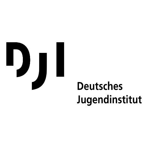 Das Logo des Deutschen Jugendinstituts ist schwarz-weiß.