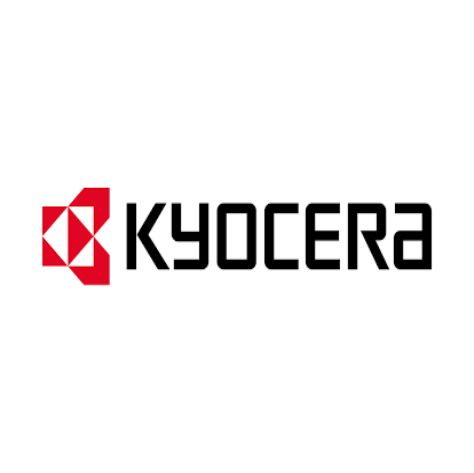 Das Kyocera-Logo befindet sich auf weißem Hintergrund.