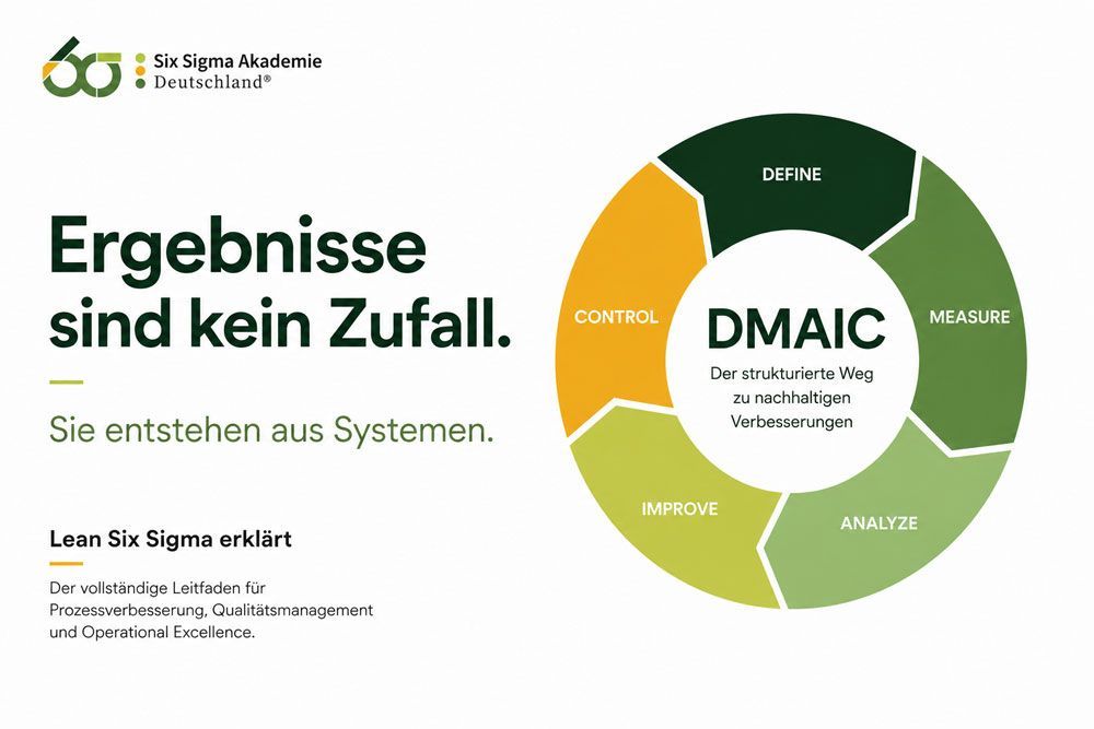 Lean Six Sigma Leitfaden mit DMAIC, Prozessfähigkeit, SPC, COPQ und Kompetenzentwicklung