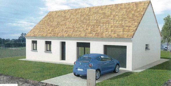 Plan de maison individuelle avec garage
