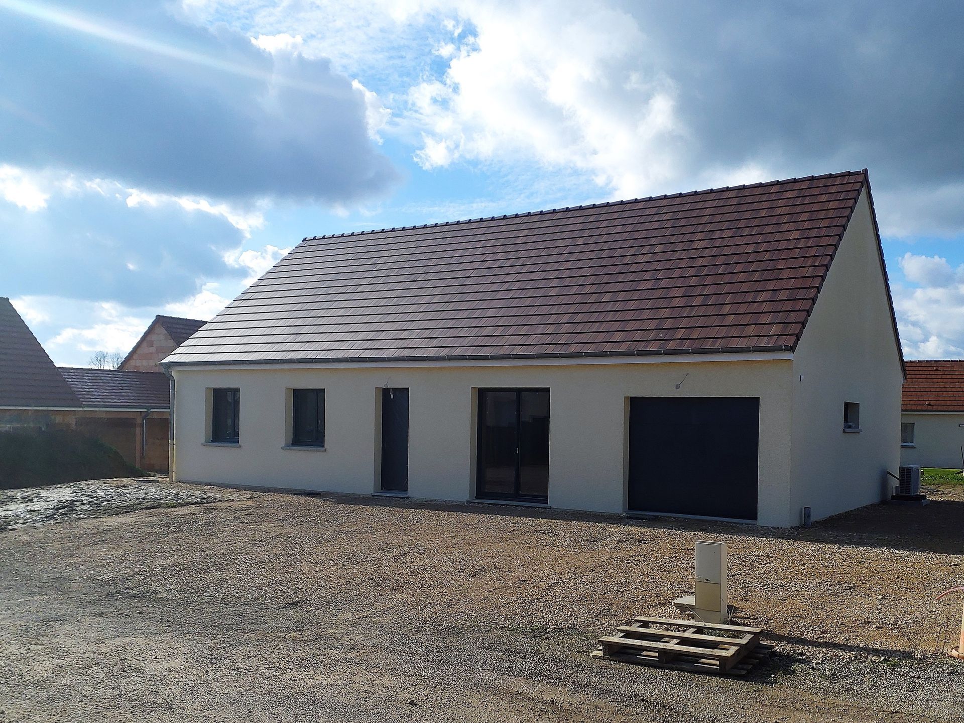 Maison individuelle avec garage