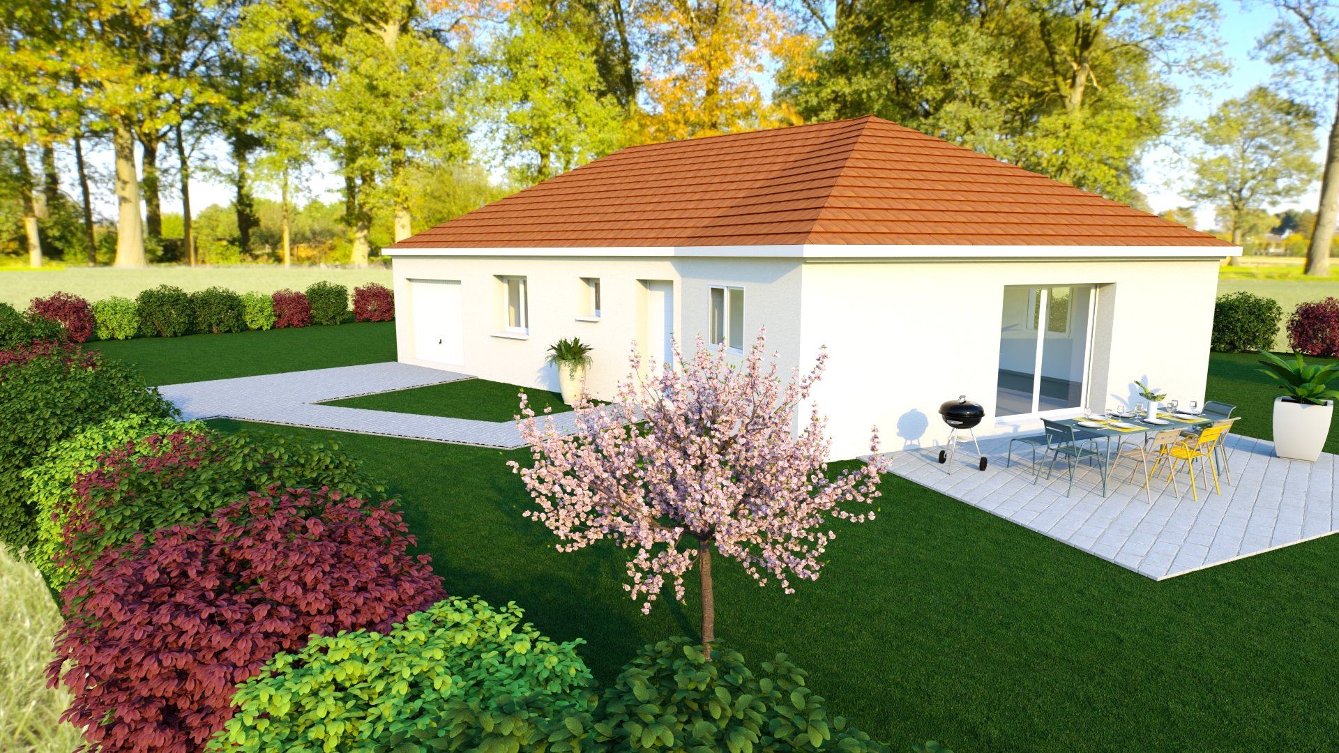 Plan de maison Diamant