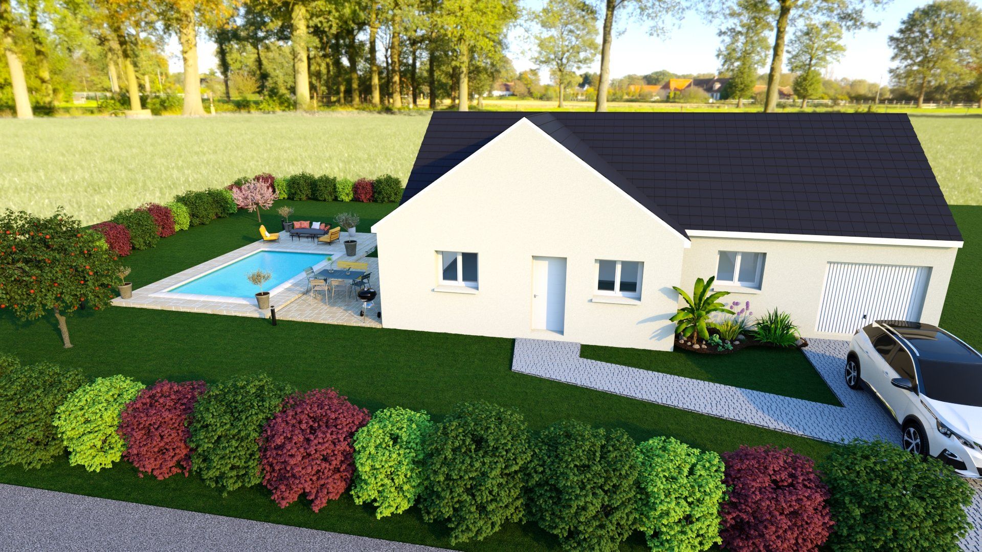 Plan de maison Aventurine