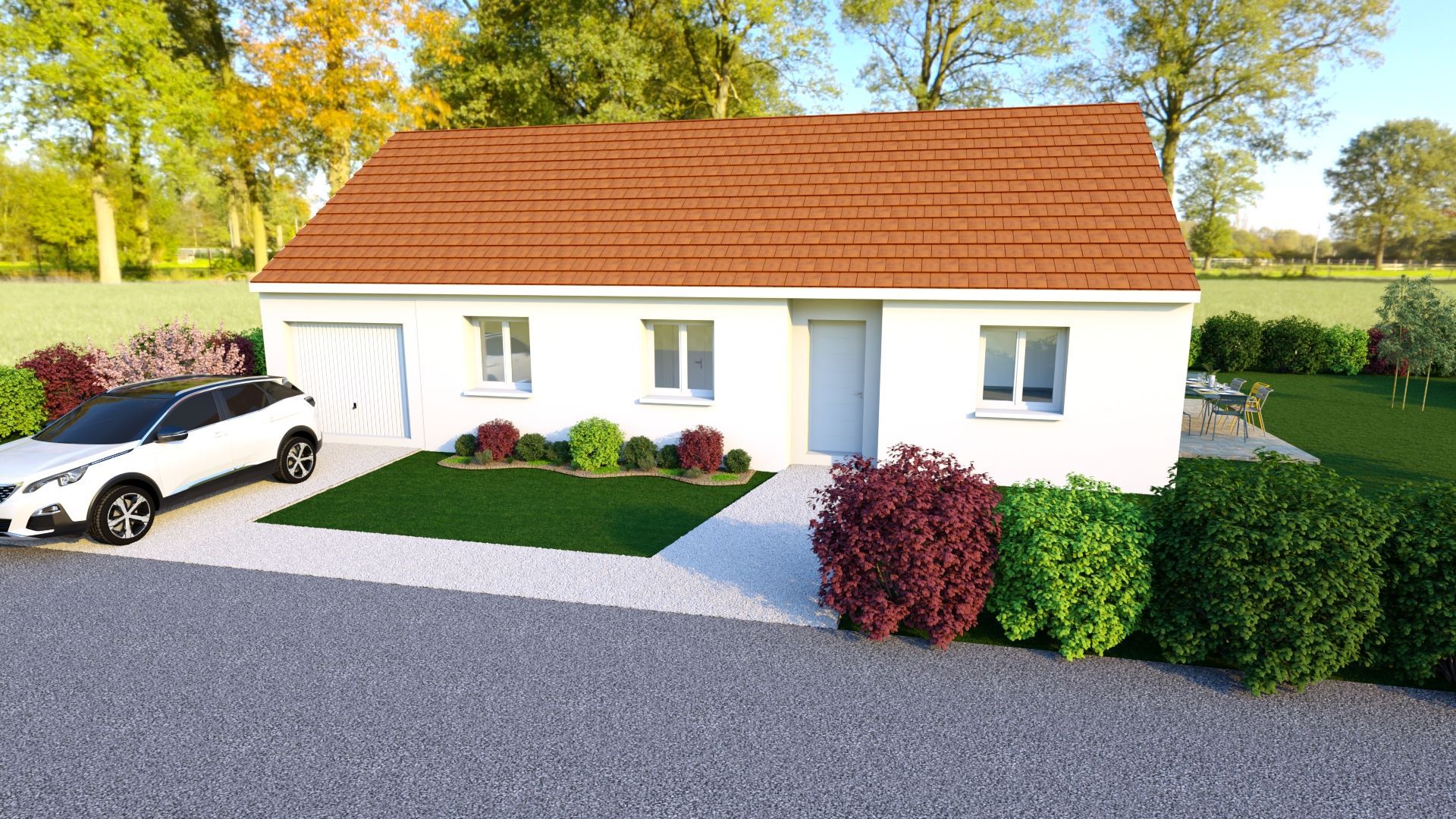 Modèle de maison Graphite