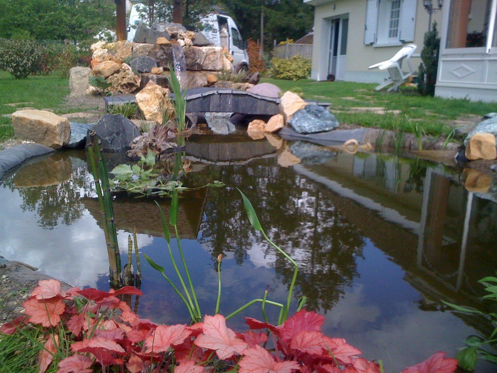 Aménagement de bassin pour jardin