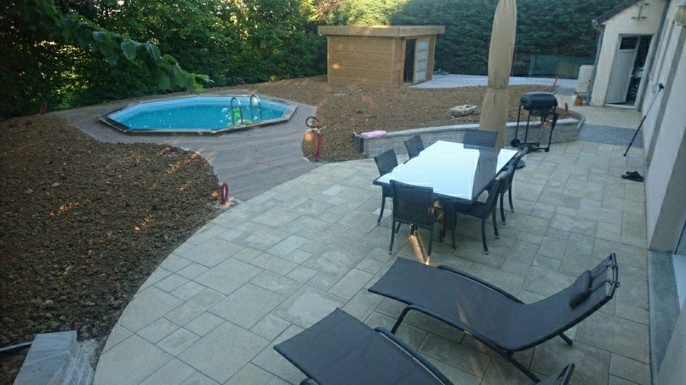 Aménagement de terrasse