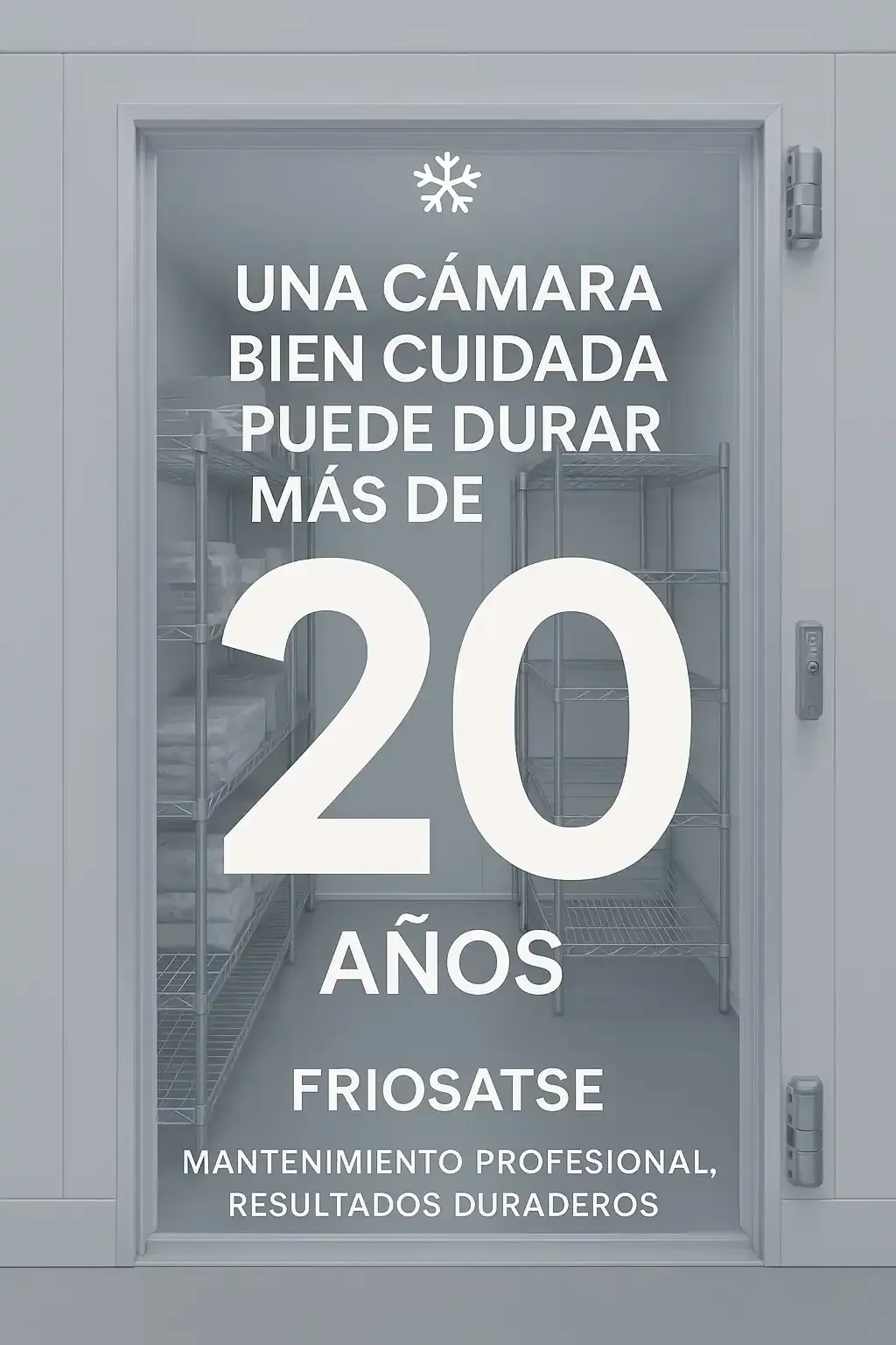Una puerta de refrigerador con el texto: 