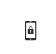 Un icono en blanco y negro de un teléfono celular con un candado.
