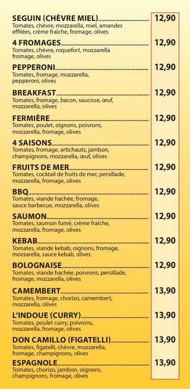 Carte deuxième page