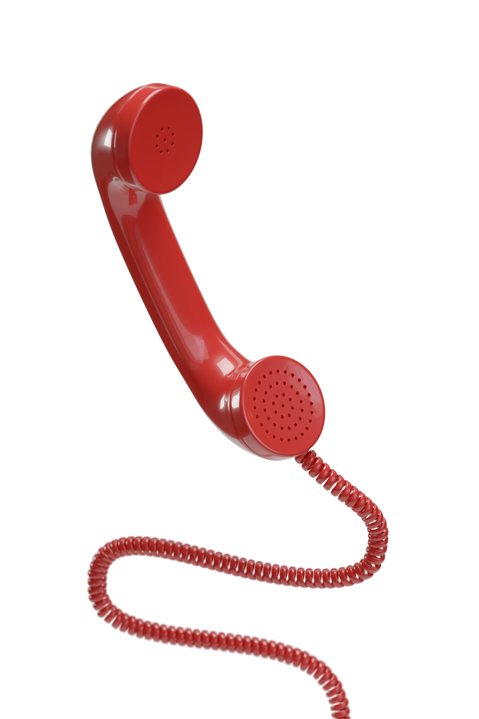 Un téléphone et un fil rouge