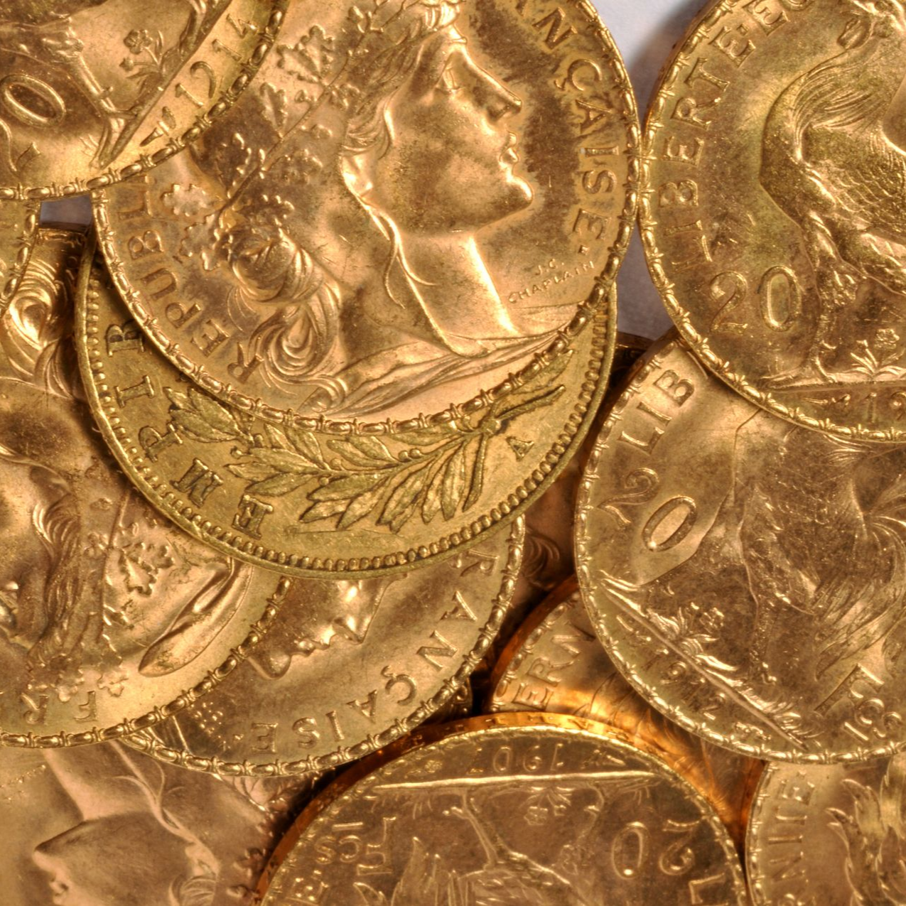 Des Louis d'or en masse