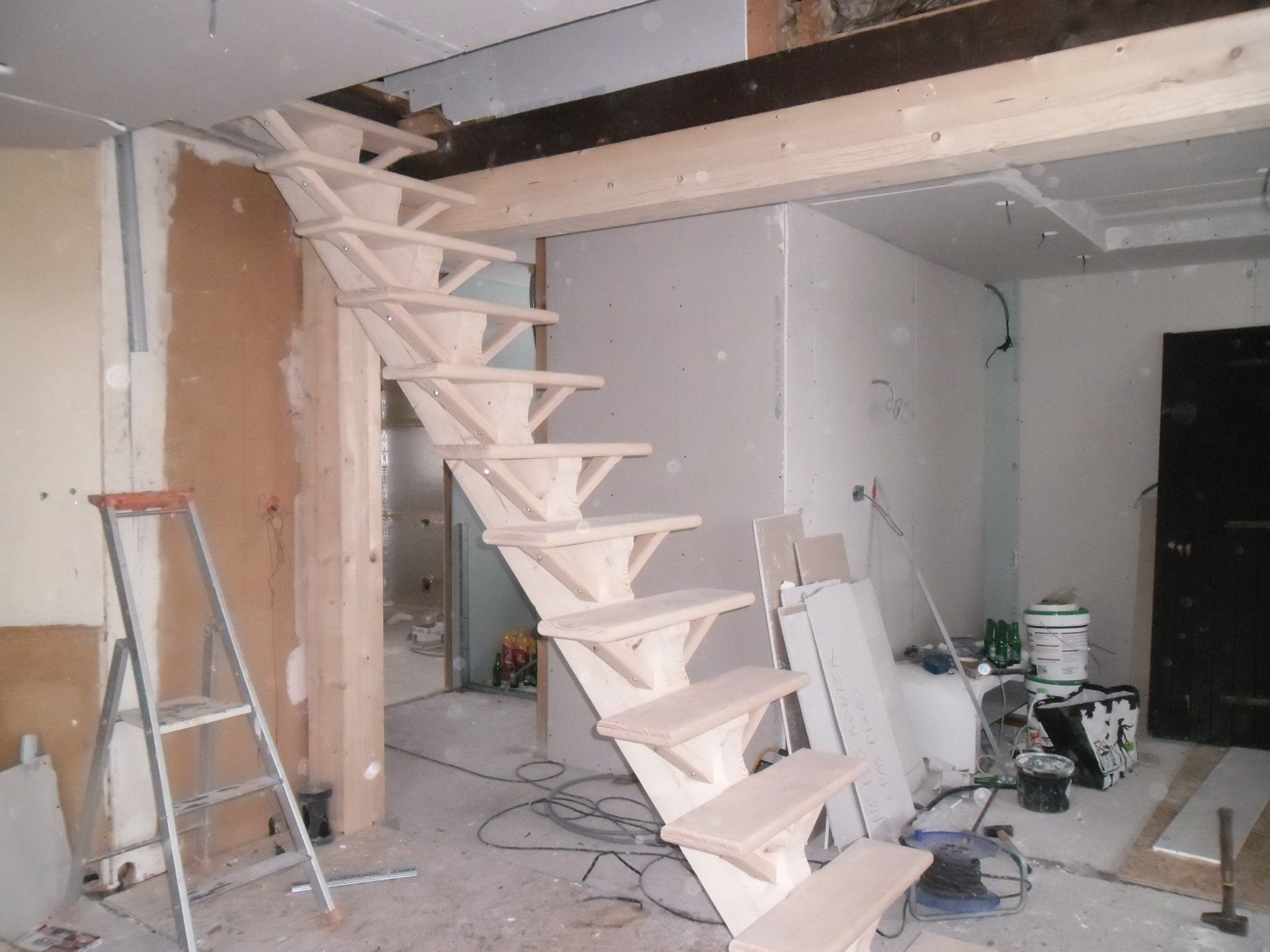 Création d'un escalier