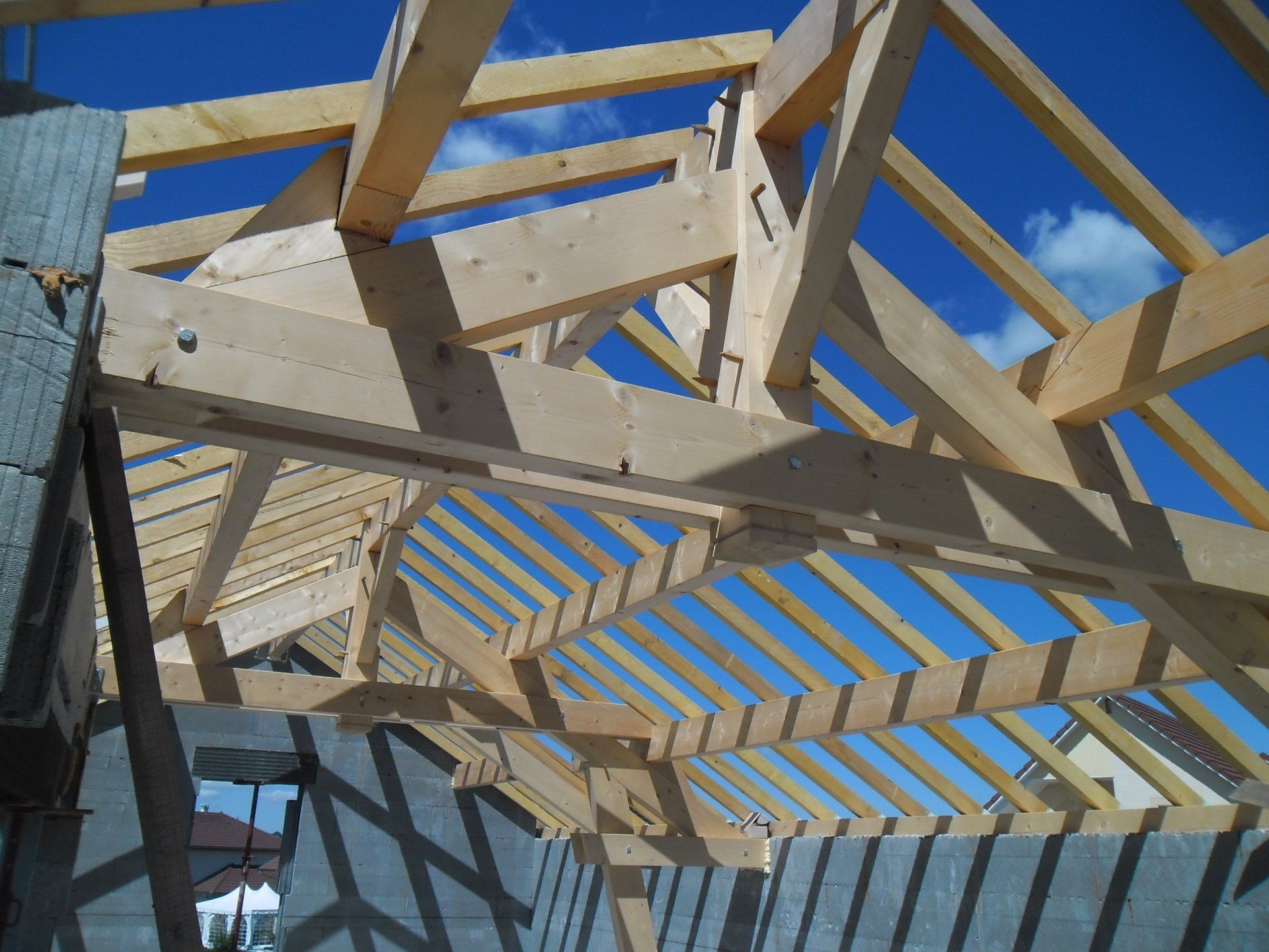 Des charpentiers à votre service