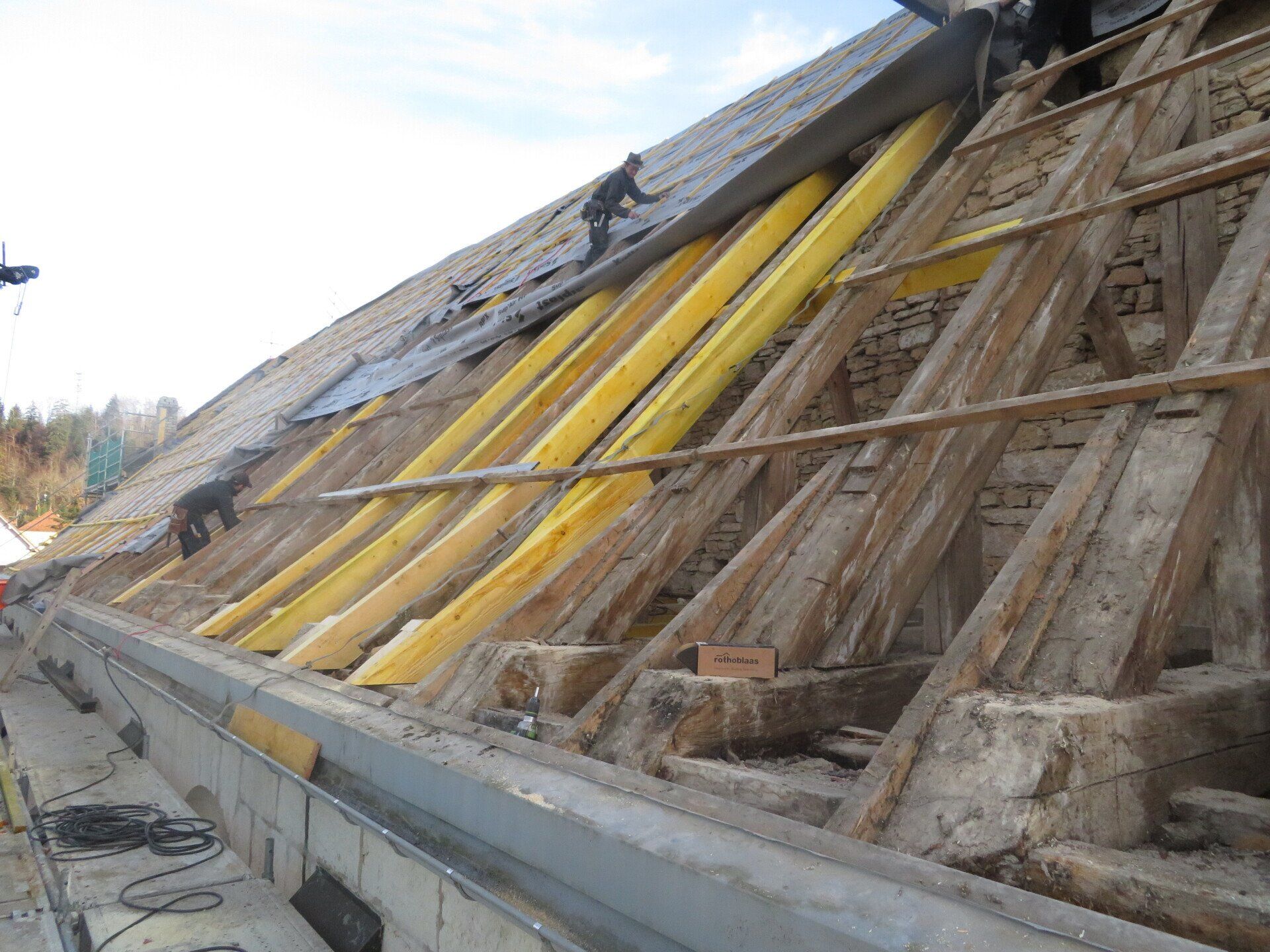 Fabrication de charpente