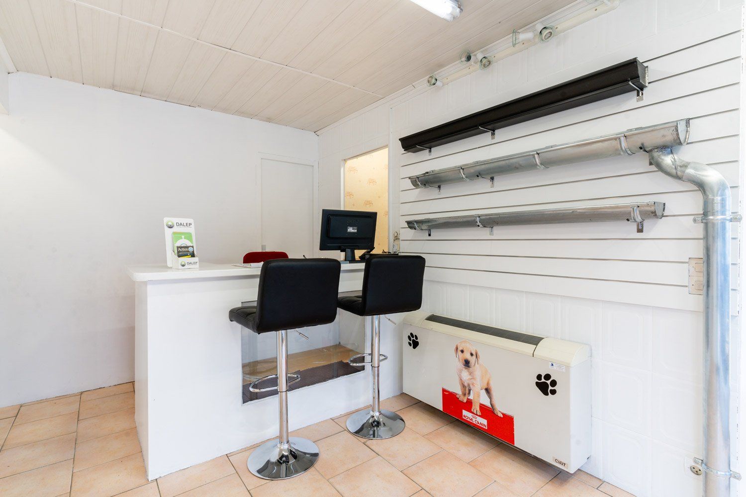 Accueil du showroom des Compagnons du Bâtiment