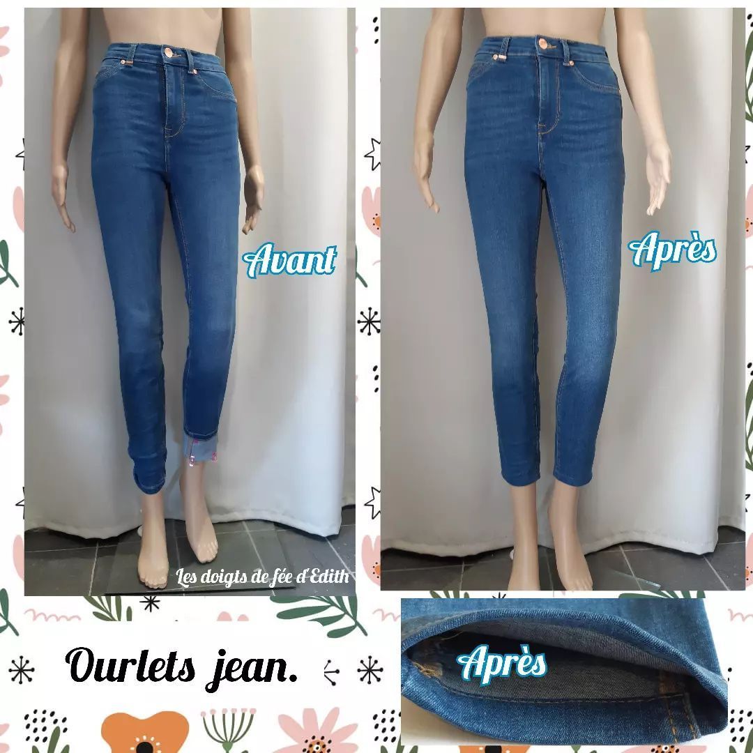 Ourlet de jean