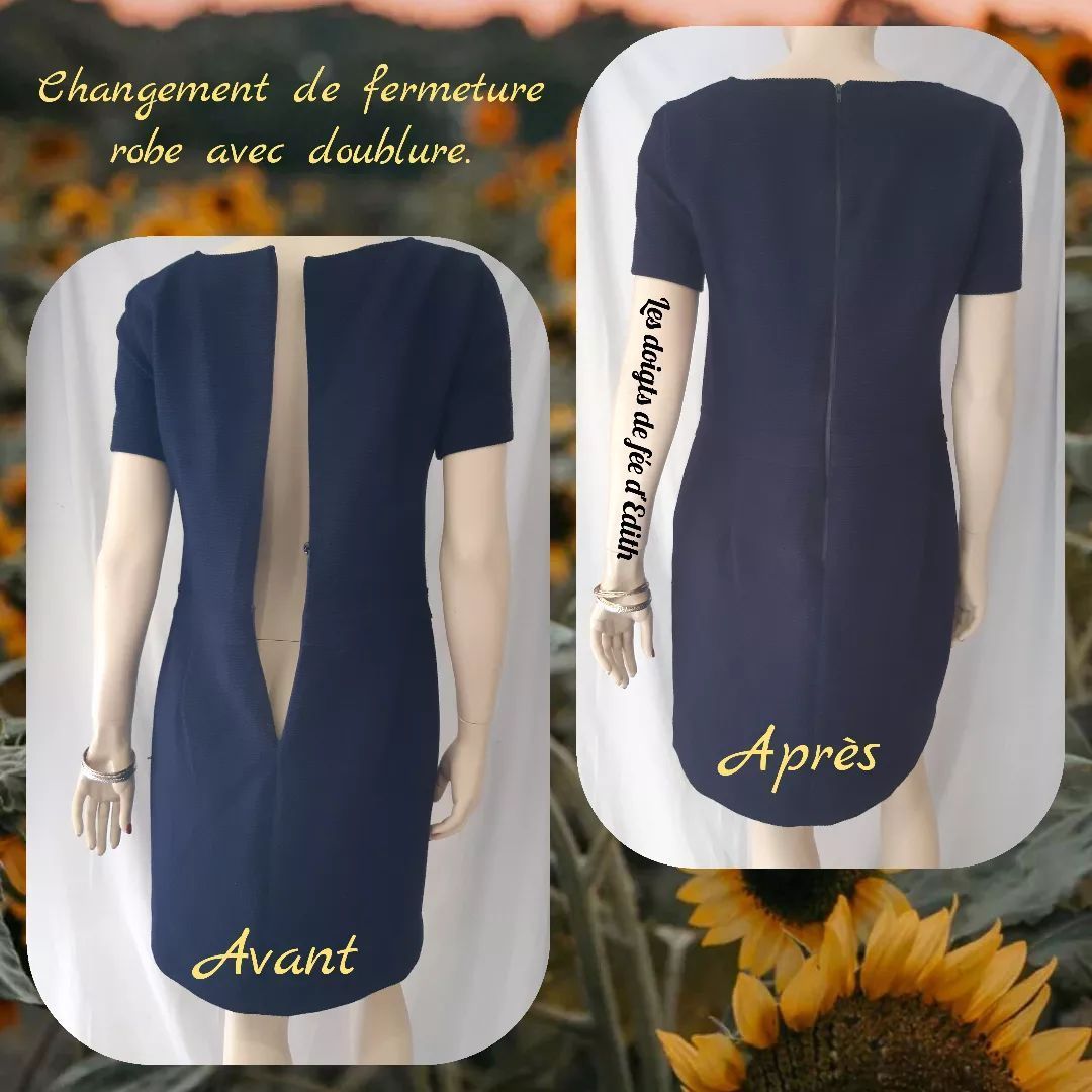 Agrandissement de robe