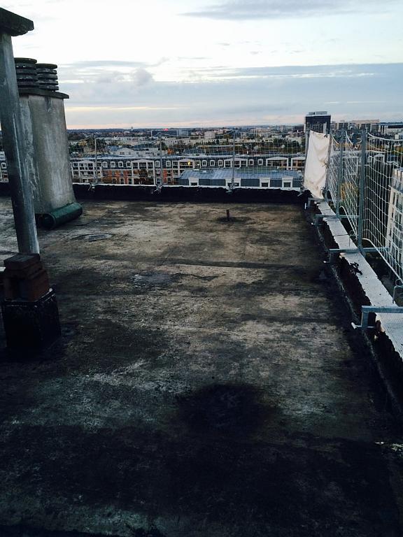 Toit terrasse avant travaux étanchéité pour syndic