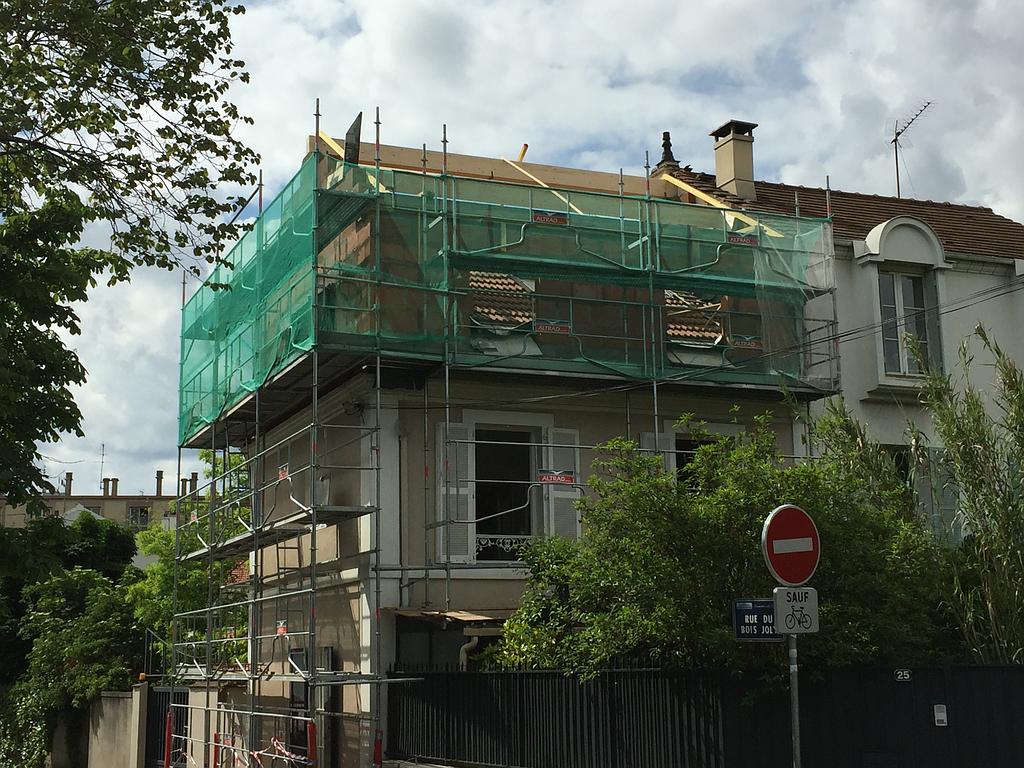 Travaux surélévation