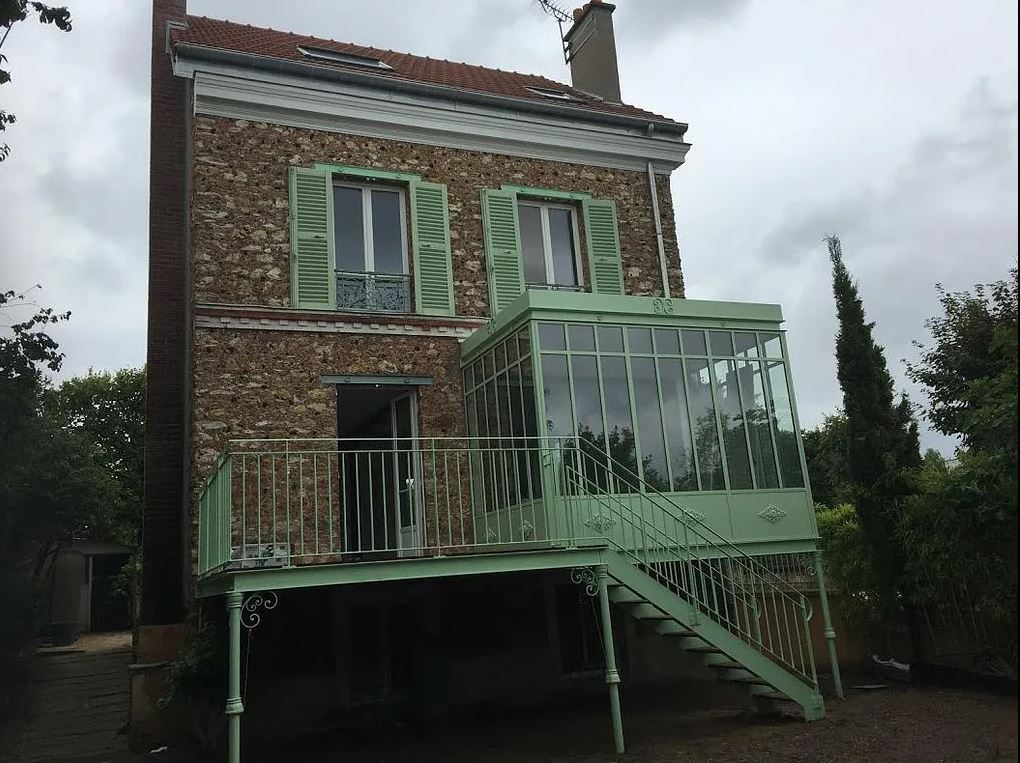 Extension verrière métallique Saint-Cloud