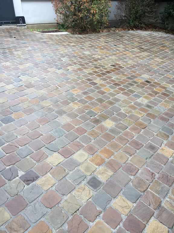 Pavé allée trrasse et parking