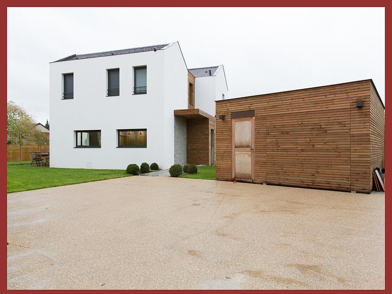 Construction mason contemporaine