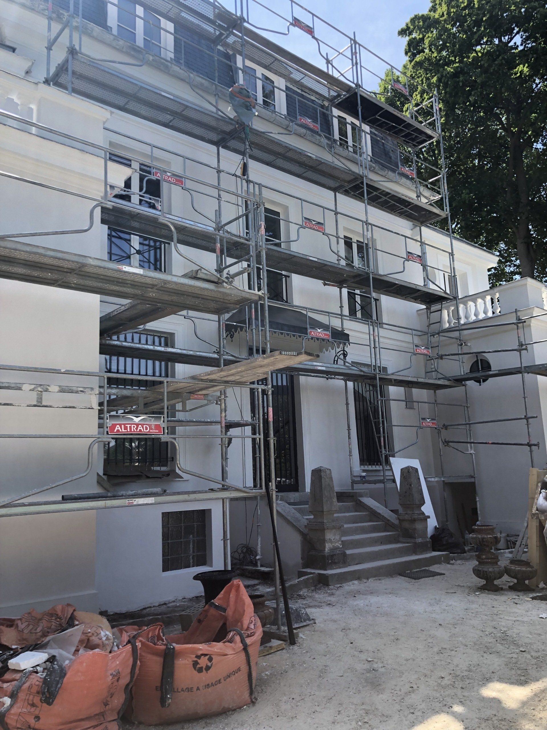 Rénovation d'une façade