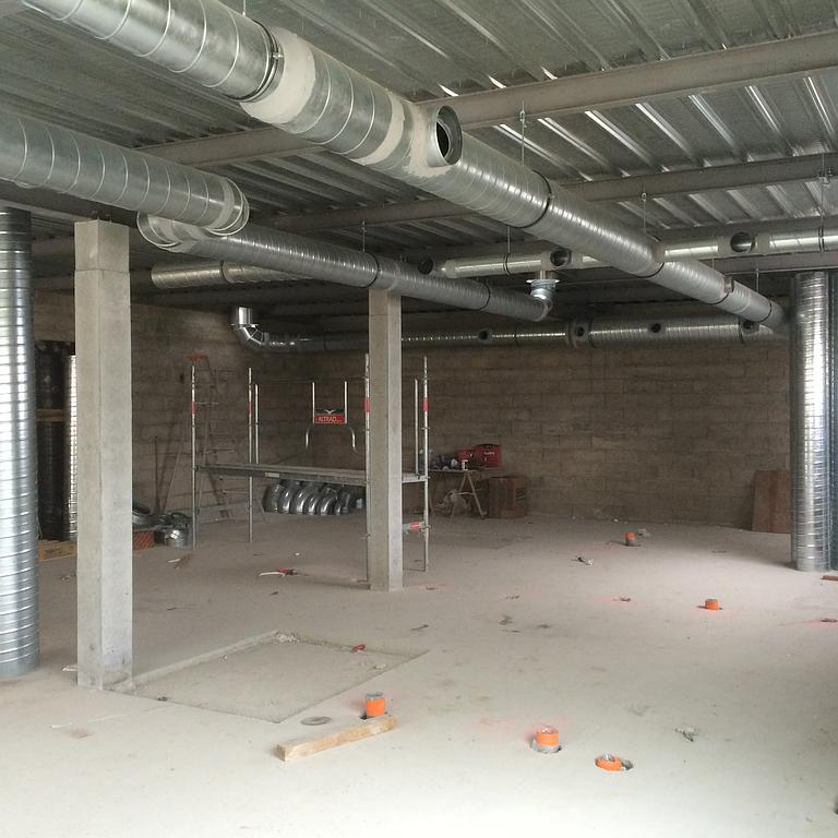 Agrandissement locaux professionnels